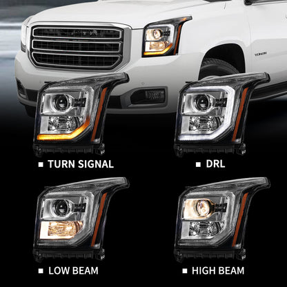 Headlight Assembly For GMC Yukon/Yukon XL 2015-2020(OE Style)