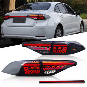 Full LED Tail Lights Assembly For Toyota Corolla 2019-2022 (EU version)