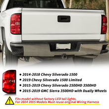 Carregar imagem no visualizador da galeria, Tail Lights Assembly For Chevy Silverado 2014-2019/ GMC Sierra 2015-2019,OE style
