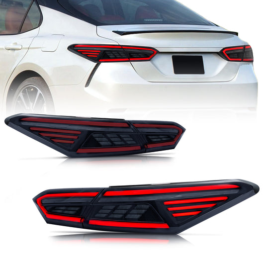 Full LED Tail Lights Assembly For Toyota Camry  2018-2023