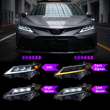 Carregar imagem no visualizador da galeria, Full LED Headlights Assembly For Toyota Camry 2018-2022
