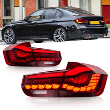 Load image into Gallery viewer, Full LED Tail Lights Assembly For BMW 3 Series F30 F35 2013-2018,Red
