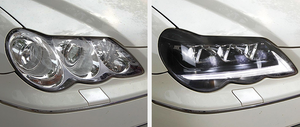 Full LED Headlights Assembly For Toyota Reiz/Mark X 2005-2009
