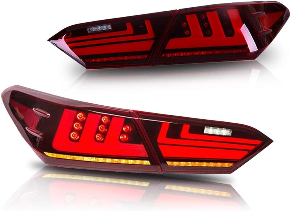 Full LED Tail Lights Assembly For Toyota Camry  2018-2022