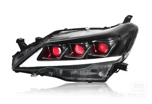 Full LED Headlights Assembly For Toyota Reiz/Mark X 2010-2013