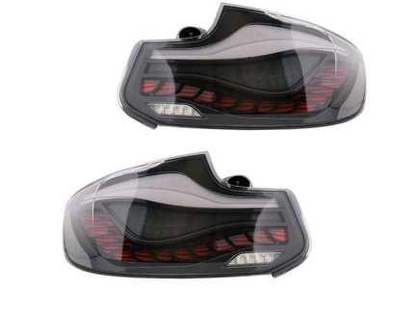 Full LED Tail Lights Assembly For BMW 2 series F22 F23 F87 2014-2020,Smoked&Red