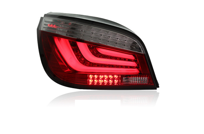 Full LED Tail Lights Assembly For BMW 5 series E60 2003-2010,Smoked