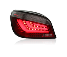 Load image into Gallery viewer, Full LED Tail Lights Assembly For BMW 5 series E60 2003-2010,Smoked
