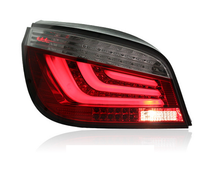 Carregar imagem no visualizador da galeria, Full LED Tail Lights Assembly For BMW 5 series E60 2003-2010,Smoked
