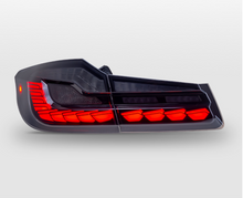 Carregar imagem no visualizador da galeria, Full LED Tail Lights Assembly For BMW 5 series G30 G38 2017-2022,Smoked
