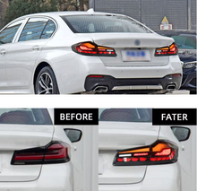 Carregar imagem no visualizador da galeria, Full LED Tail Lights Assembly For BMW 5 series G30 G38 2017-2022,Red
