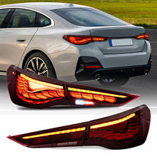 Load image into Gallery viewer, Full LED Tail Lights Assembly For BMW 4 series G22 G23 G26 2020-2022,Smoked
