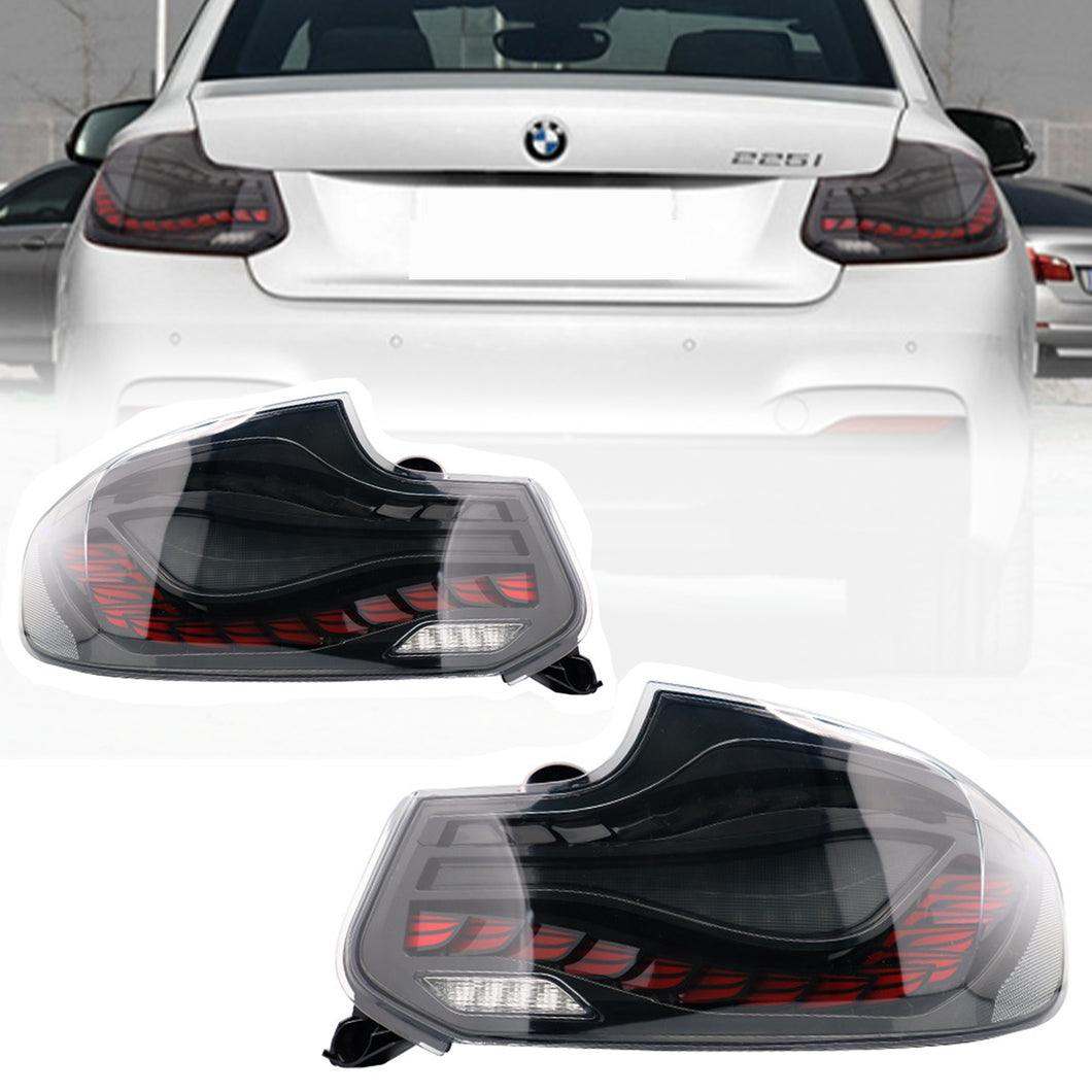 Full LED Tail Lights Assembly For BMW 2 series F22 F23 F87 2014-2020