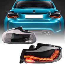 Carregar imagem no visualizador da galeria, Full LED Tail Lights Assembly For BMW 2 series F22 F23 F87 2014-2020,Smoked+White

