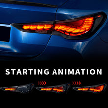 Carregar imagem no visualizador da galeria, Full LED Tail Lights Assembly For BMW 4 series G22 G23 G26 2020-2022,Red

