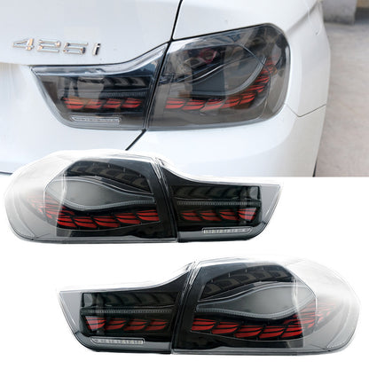 Full LED Tail Lights Assembly For BMW 4 Series F32 F33 F36 F82 F83 2014-2020,Red
