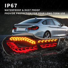Carregar imagem no visualizador da galeria, Full LED Tail Lights Assembly For BMW 4 Series F32 F33 F36 F82 F83 2014-2020,Smoked
