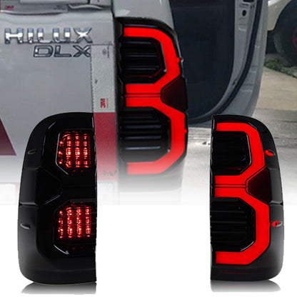 Full LED Tail Lights Assembly For Toyota Hilux 2005-2014