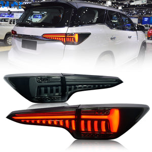 Full LED Tail Lights Assembly For Toyota Fortuner 2016-2020