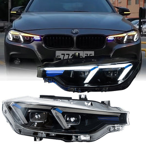 Full LED Headlights Assembly For BMW 3 Series F30 F35 2013-2018