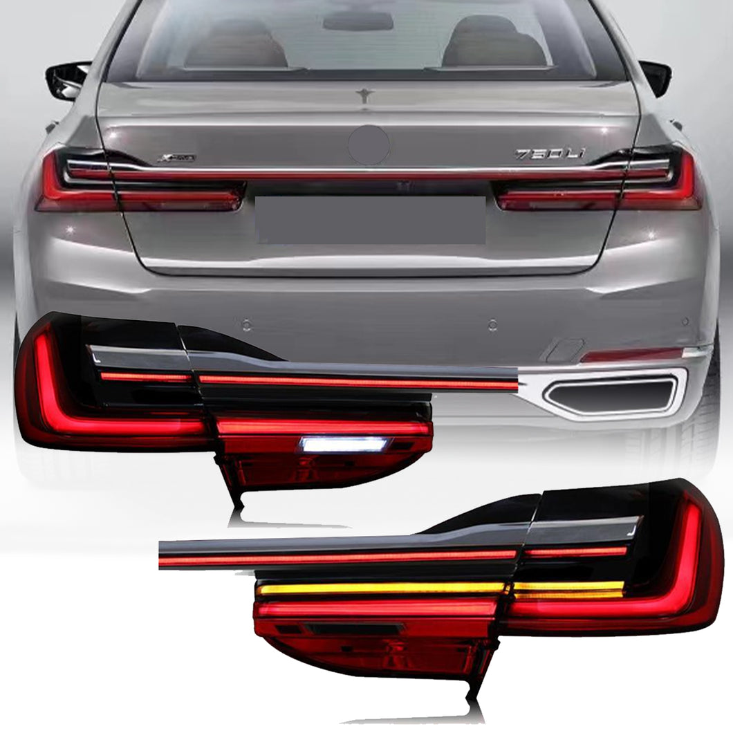 Full LED Tail Lights Assembly For BMW 7 series G12 2016-2018(Upgrade to 21+ new styles)