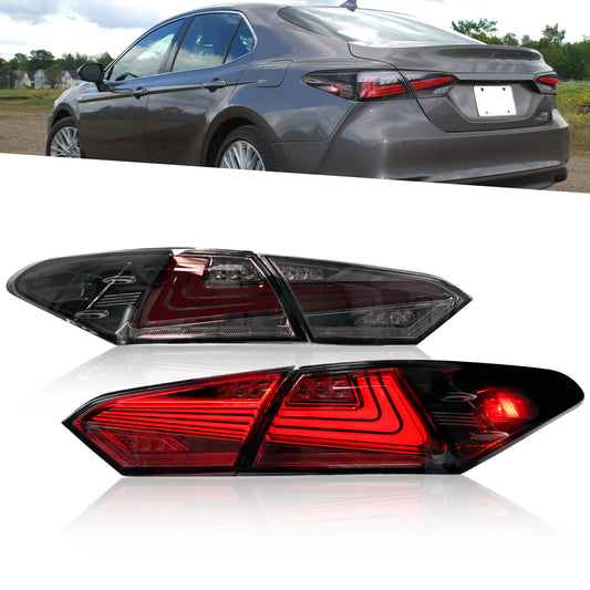 Full LED Tail Lights Assembly For Toyota Camry 2018-2022