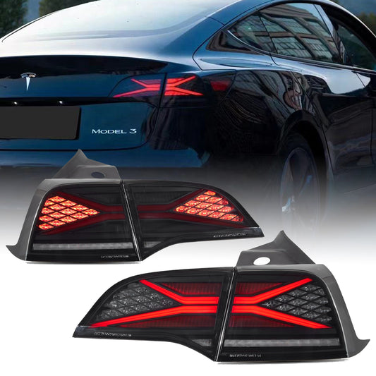 LED-Rücklichter für Tesla Model 3 Model Y 2017-2022