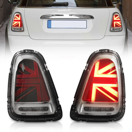 Full LED Tail Lights Assembly For Mini Cooper R56 R57 R58 R59 2007-2013