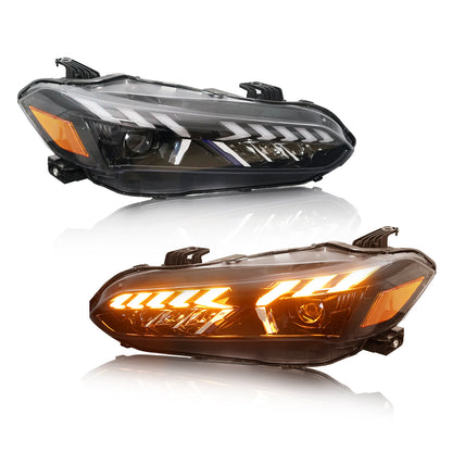 Full LED Headlights Assembly For 11th Gen Honda Civic 2021-2023
