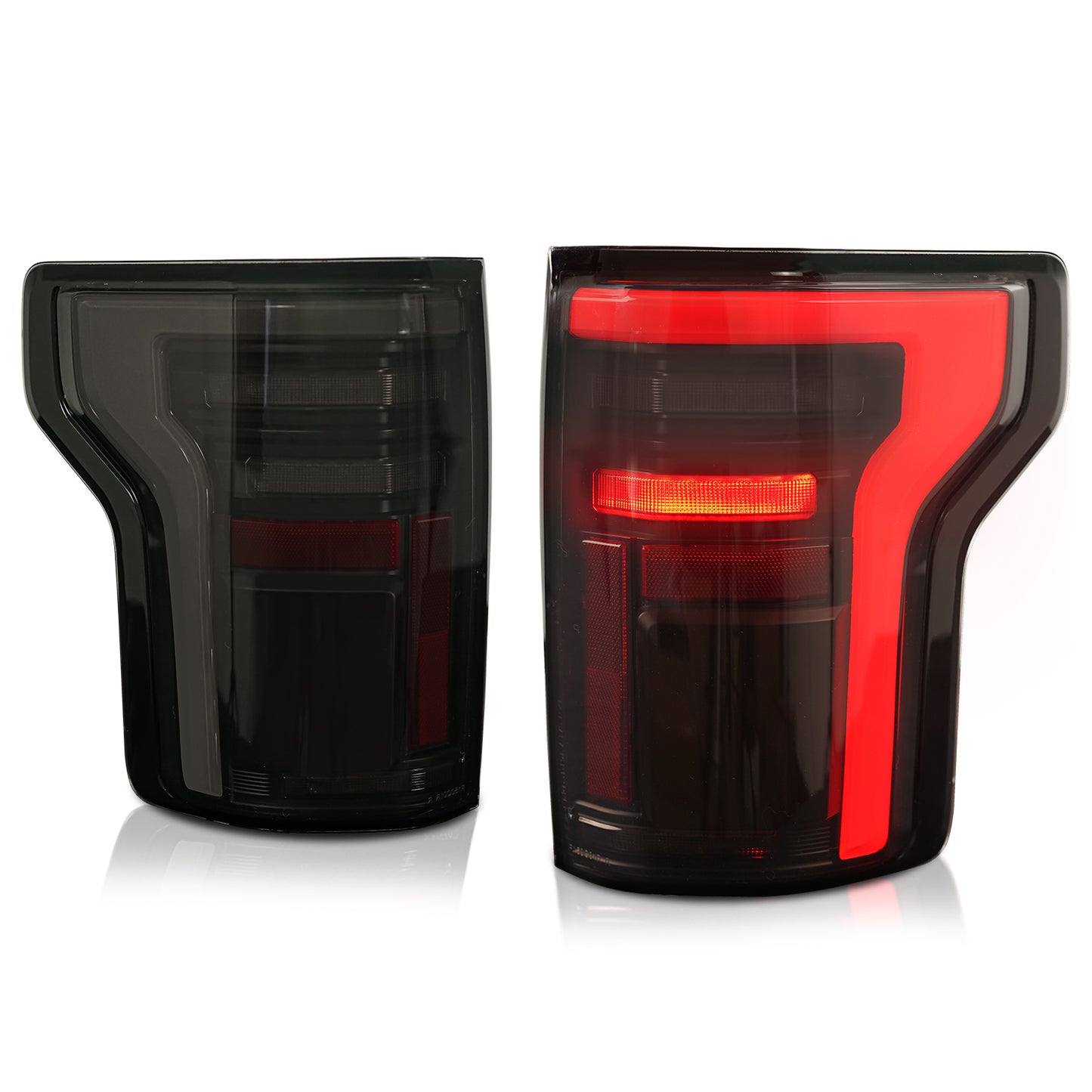 Full LED Tail lights Assembly For Ford F-150 2015-2020