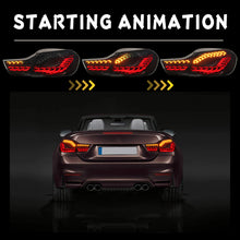 Carregar imagem no visualizador da galeria, Full LED Tail Lights Assembly For BMW 4 Series F32 F33 F36 F82 F83 2014-2020,Smoked
