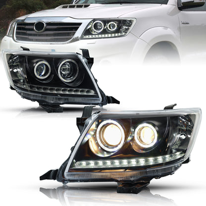 Full Led Headlights Assembly For Toyota Hilux 2012-2014