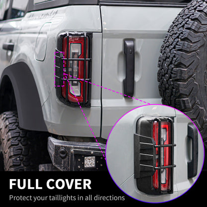 Tail light protector For Ford Bronco 2020-2023 2/4 doors(Not available with Raptor version.)
