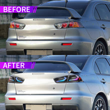 Load image into Gallery viewer, Full LED Tail Lights Assembly For Mitsubishi Lancer EVO X 2008-2020,RGB DRL
