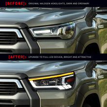 Carregar imagem no visualizador da galeria, Full LED Headlights Assembly For Toyota Hilux 2021-2023
