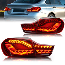 Load image into Gallery viewer, Full LED Tail Lights Assembly For BMW 4 Series F32 F33 F36 F82 F83 2014-2020,Clear
