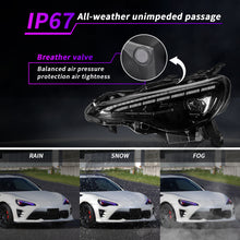 Carregar imagem no visualizador da galeria, Full LED Headlights Assembly For Toyota 86/ Subaru BRZ 2012-2021（Cellular projector）

