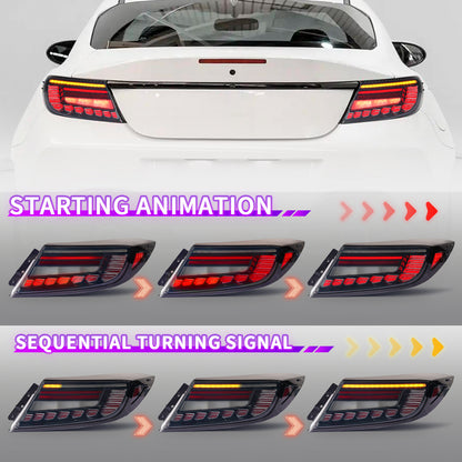 Full LED Tail Lights Assembly For Toyota GR86/ Subaru BRZ 2022-2023