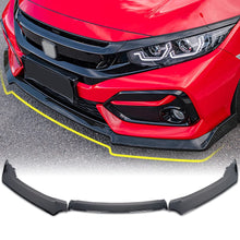 Carregar imagem no visualizador da galeria, Front Bumper Lip Spoiler For Honda Civic 2016-2022(Carbon Fiber Print)

