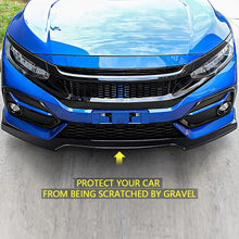 Load image into Gallery viewer, Front Bumper Lip Spoiler For Honda Civic 2016-2022(Carbon Fiber Print)
