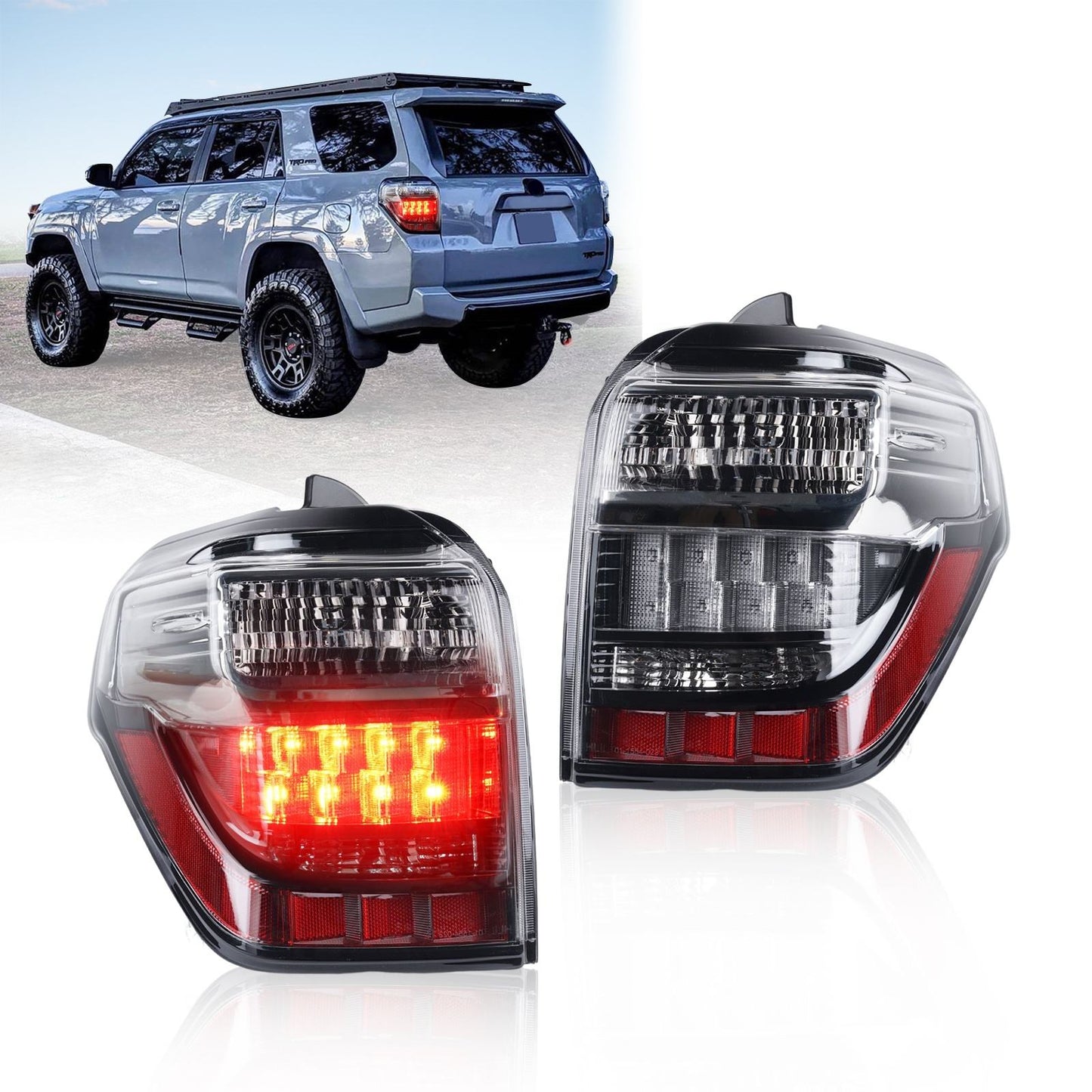 Tail Lights Assembly For Toyota 4Runner 2014-2022 (OE Style)