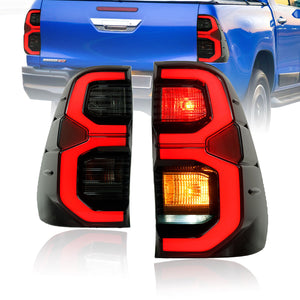 Full LED Tail Lights Assembly For Toyota Hilux 2015-2022