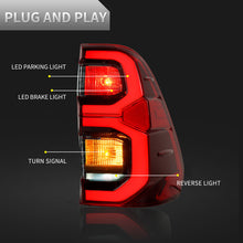 Load image into Gallery viewer, Full LED Tail Lights Assembly For Toyota Hilux 2015-2022

