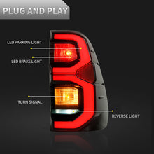 Carregar imagem no visualizador da galeria, Full LED Tail Lights Assembly For Toyota Hilux 2015-2022
