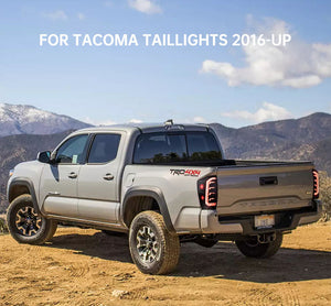 Full LED Tail Lights Assembly For Toyota Tacoma 2016-2021