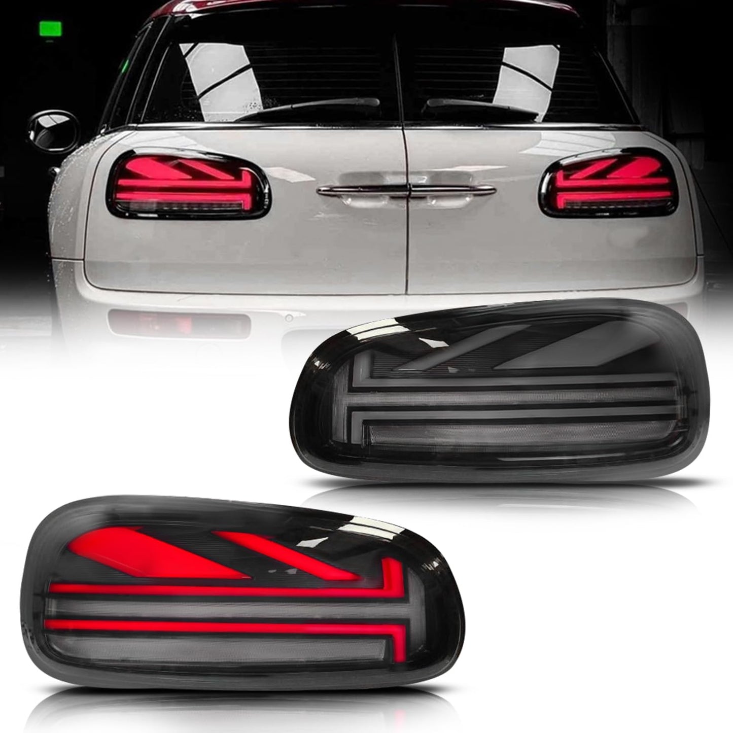 Full LED Tail Lights Assembly For Mini Clubman F54 2015-2019