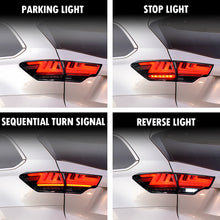 Carregar imagem no visualizador da galeria, Full LED Tail Lights Assembly For Toyota Highlander 2015-2019
