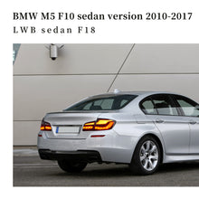 Load image into Gallery viewer, Full LED Tail Lights Assembly For BMW 5 Series M5 F10 2010-2017,Smoked
