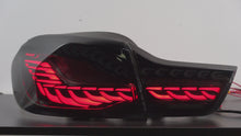 Load and play video in Gallery viewer, Full LED Tail Lights Assembly For BMW 4 Series F32 F33 F36 F82 F83 2014-2020,Smoked
