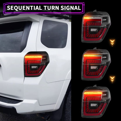 Toyota 4Runner 2014-2021(Style1)용 풀 LED 테일 라이트 어셈블리